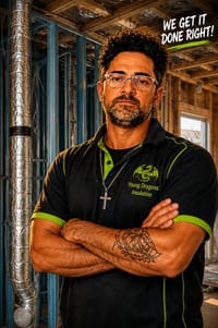 Bruno, owner of Young Dragons Insulation in Sunshine